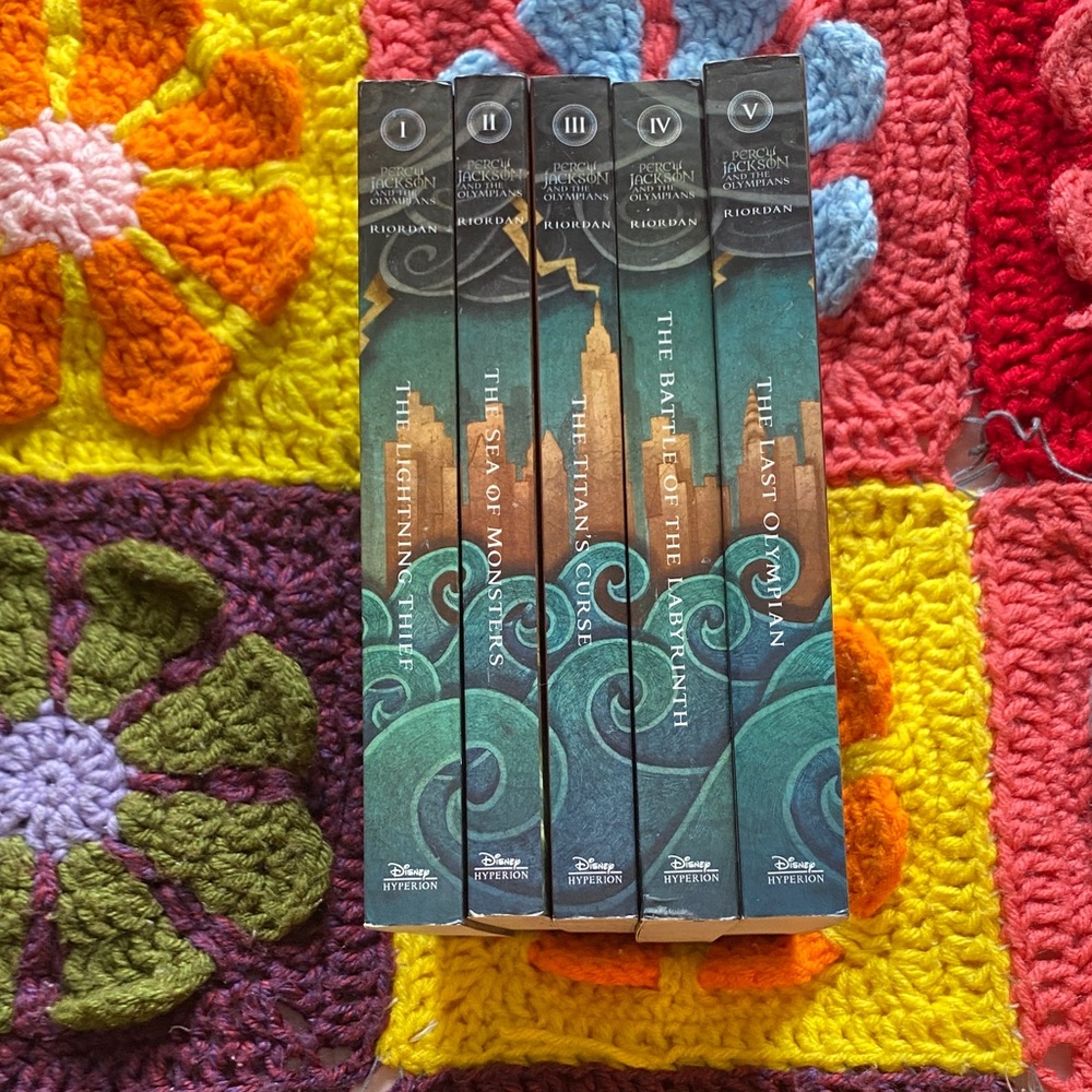 Percy Jackson Complete Book Set